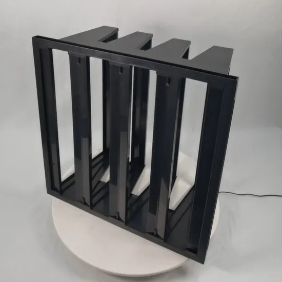 V Bank Style Air Filter Plastic ABS Frame